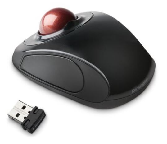 Orbit Wireless Mobile Trackball with Touch Scrolling